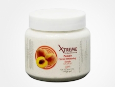 Peach Facial Whitening Scrub
